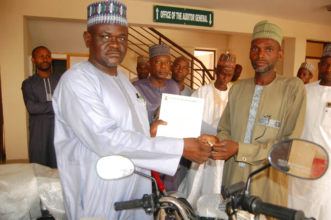 Motorcycle distribution ceremony